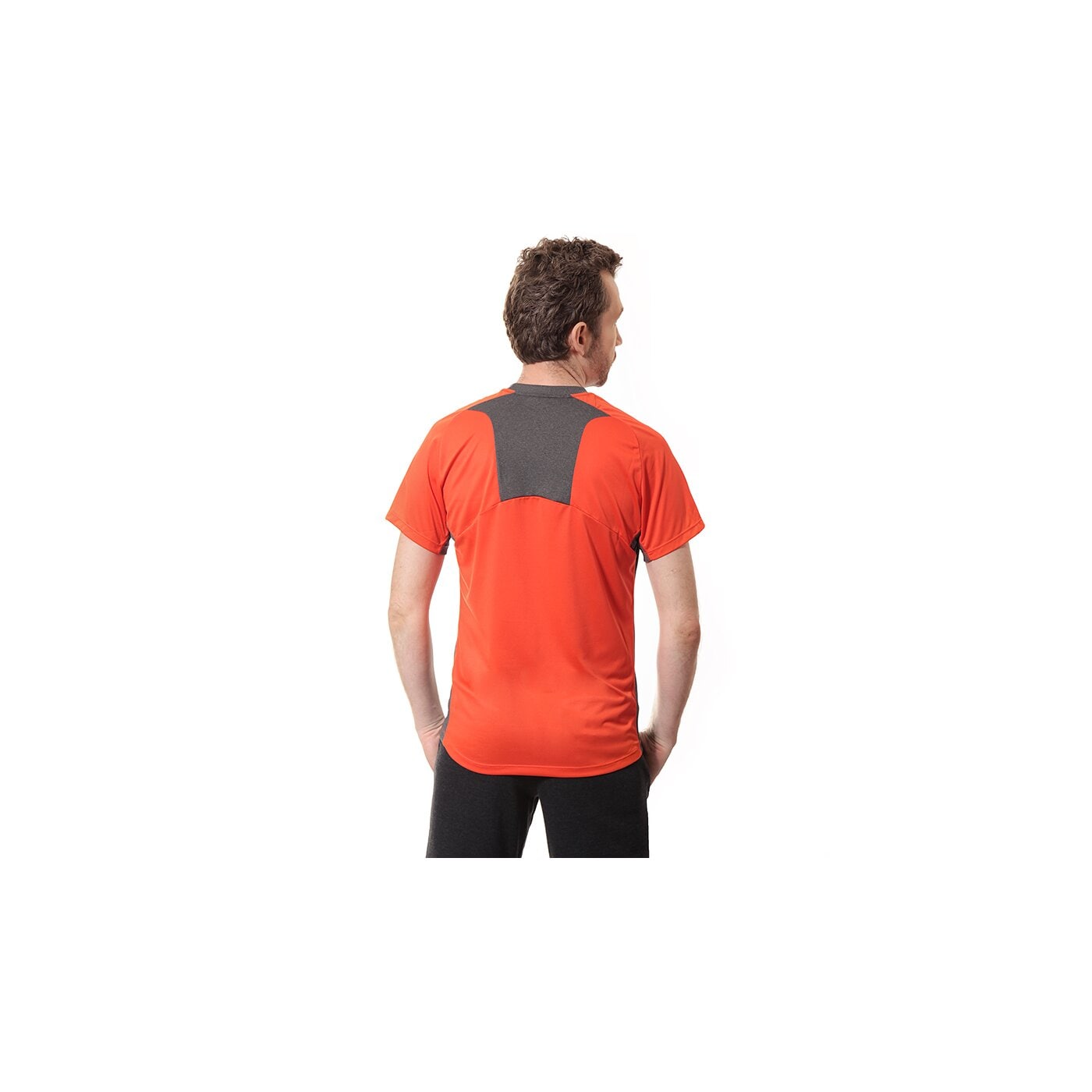 Koszulka męska UMBRO T-SHIRT UX TRAINING HI-VIS POLY 62599ucmj kolor czerwony