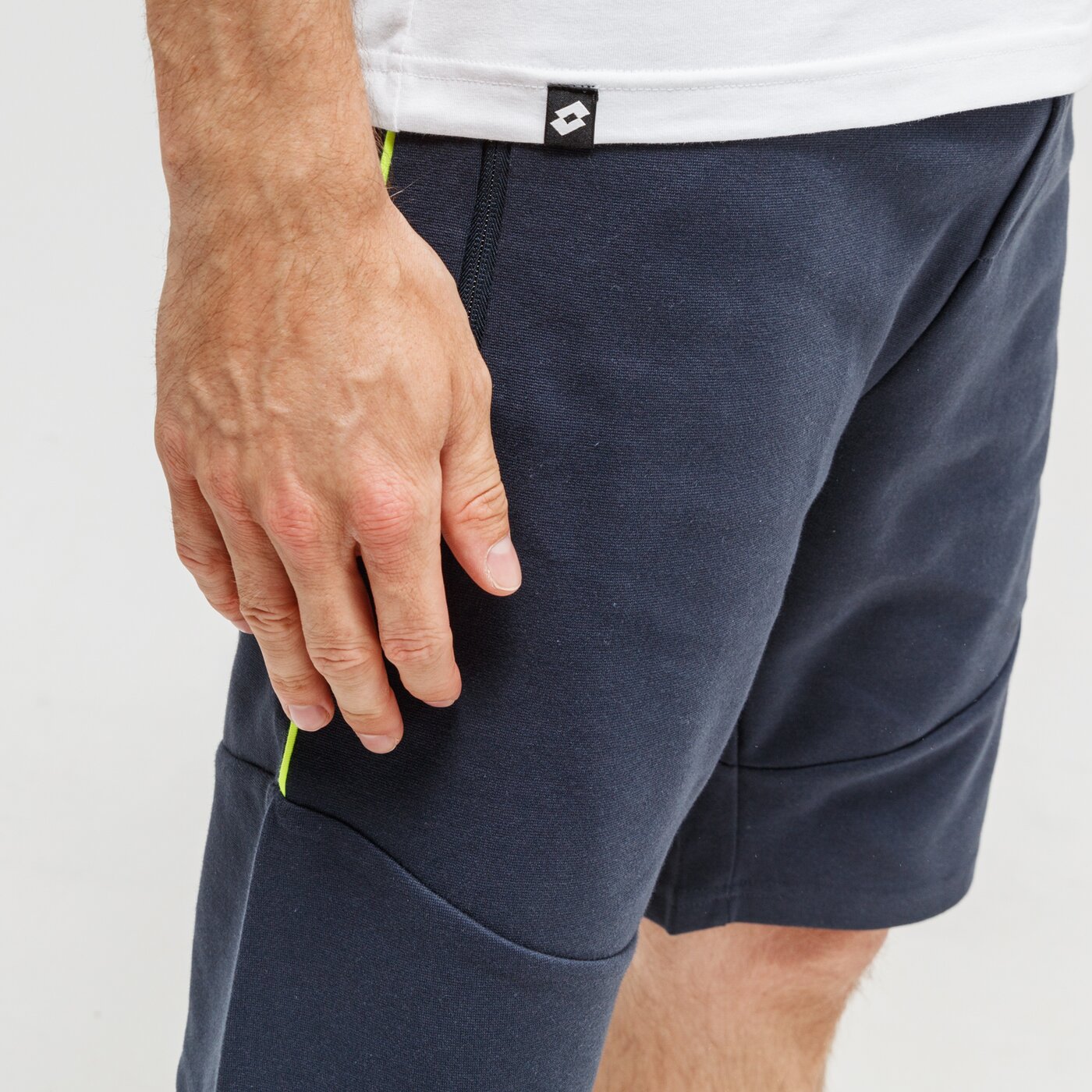 Koszulka męska LOTTO T-SHIRT OLIVERO lo121tsm74001 kolor biały