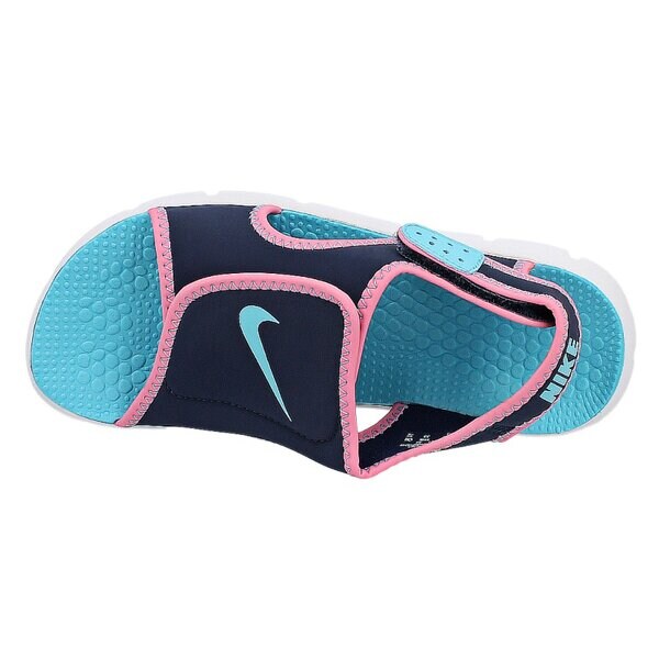 Sandały dla dzieci NIKE SUNRAY ADJUST 4 (GS/PS) 386520401 kolor granatowy