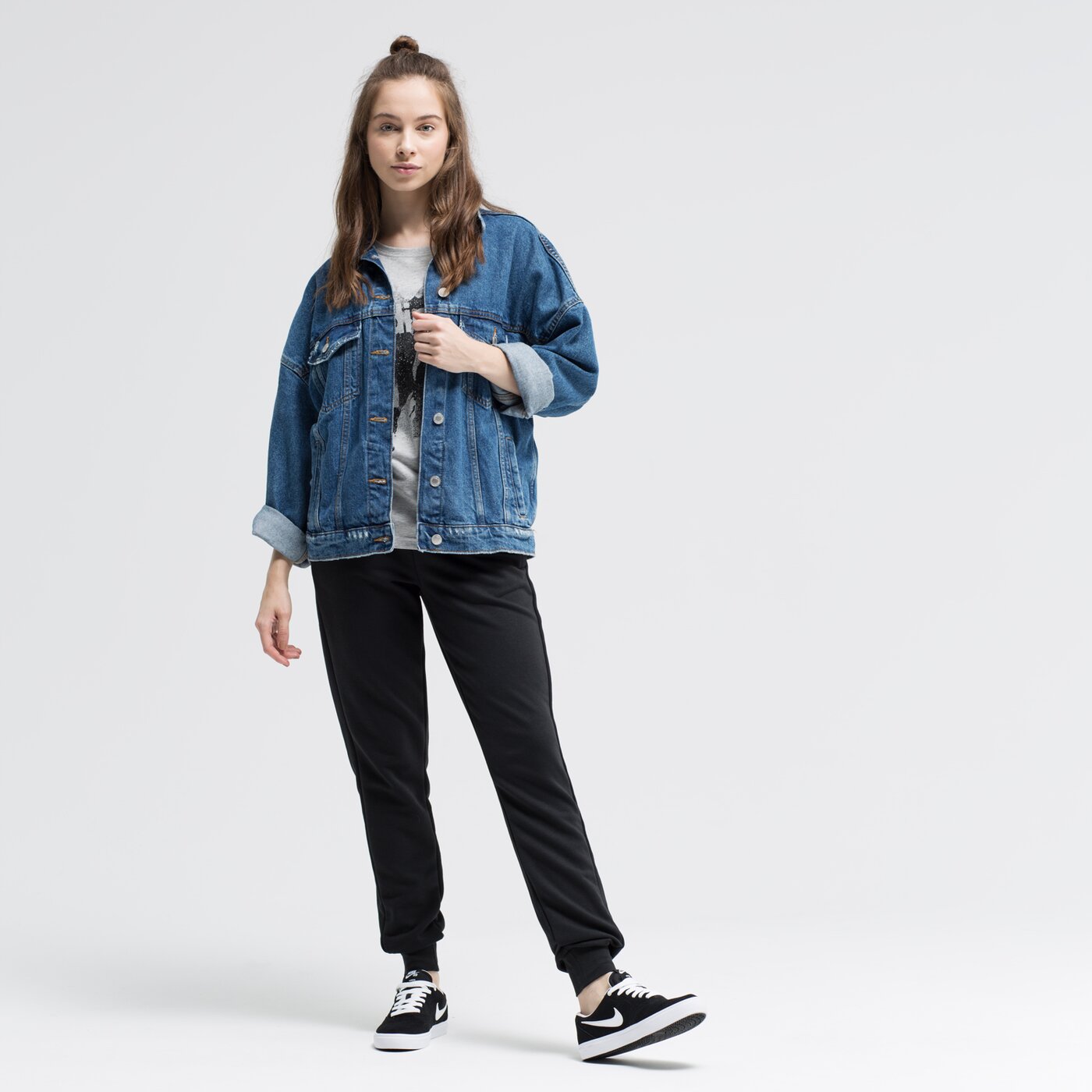 Koszulka damska ADIDAS T-SHIRT W E AOP du0636 kolor szary