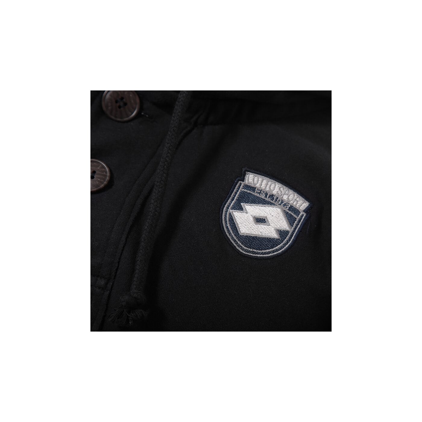 Bluza męska LOTTO BLUZA SWEAT MAVERIC FL r2098 kolor czarny