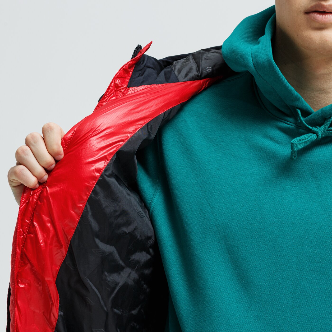 Kurtka zimowa męska UMBRO KURTKA ZIMOWA DARREN ul39kum38001 kolor czerwony