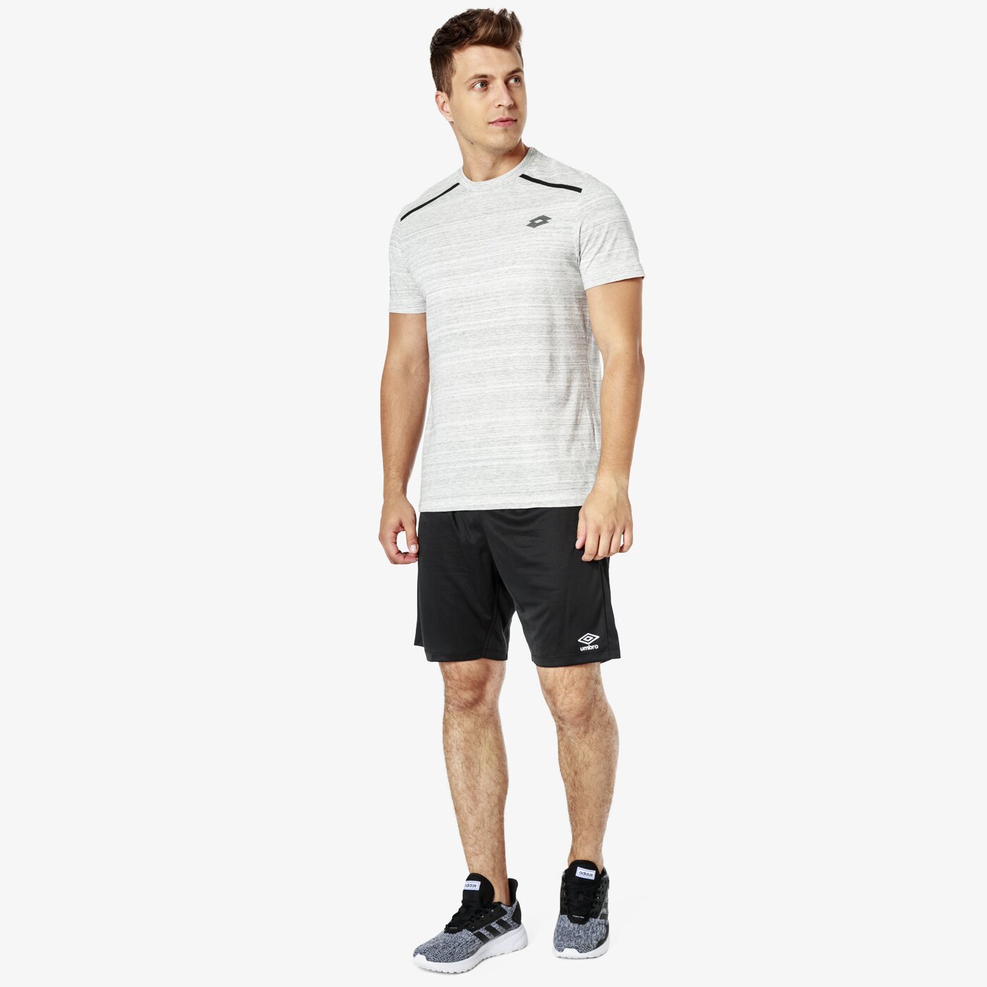 Koszulka męska LOTTO T-SHIRT SS BRYAN VII BS t5279 kolor szary