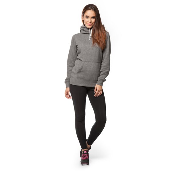 Bluza damska NIKE BLUZA CLUB FUNNEL HOODY 729297071 kolor szary