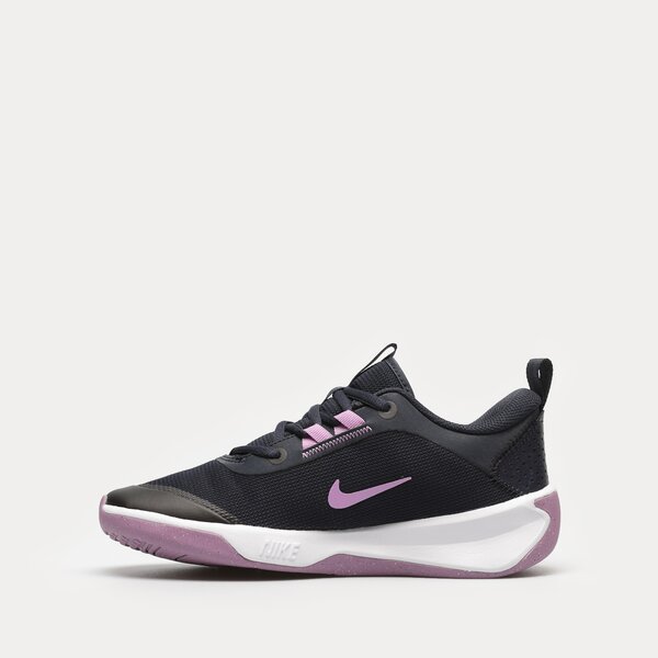 Buty do biegania dla dzieci NIKE OMNI MULTI-COURT dm9027-401 kolor granatowy