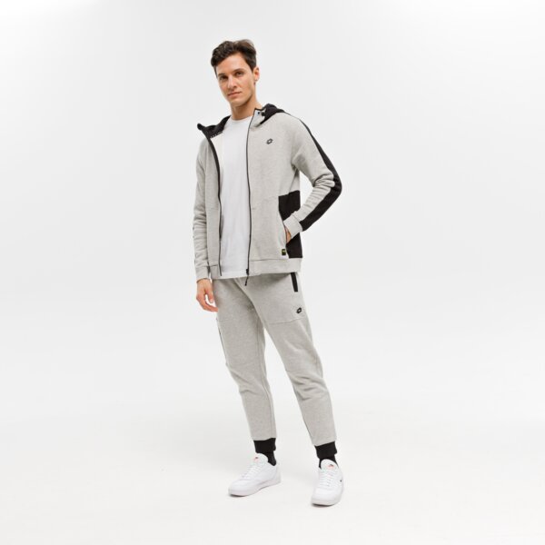 Bluza męska LOTTO BLUZA ROZPINANA Z KAPTUREM CODONE lo321blm06001 kolor szary