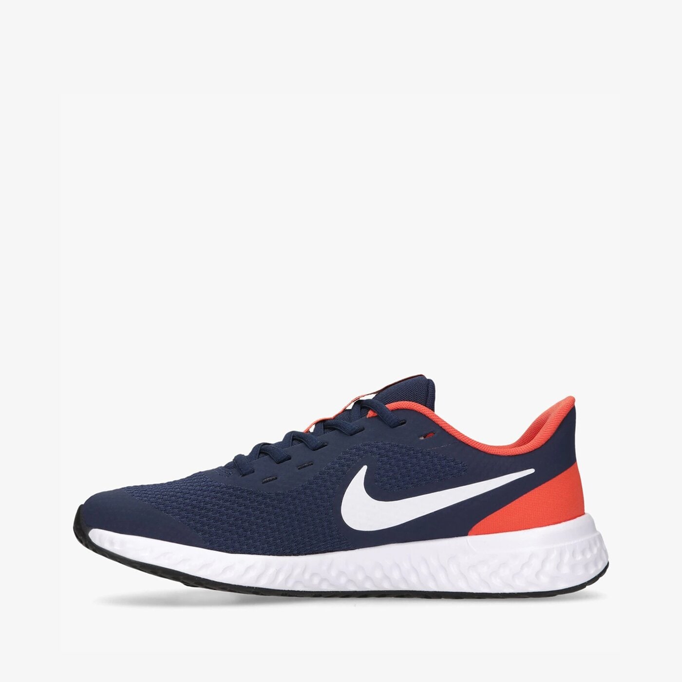 Buty do biegania dla dzieci NIKE REVOLUTION 5 bq5671-410 kolor granatowy