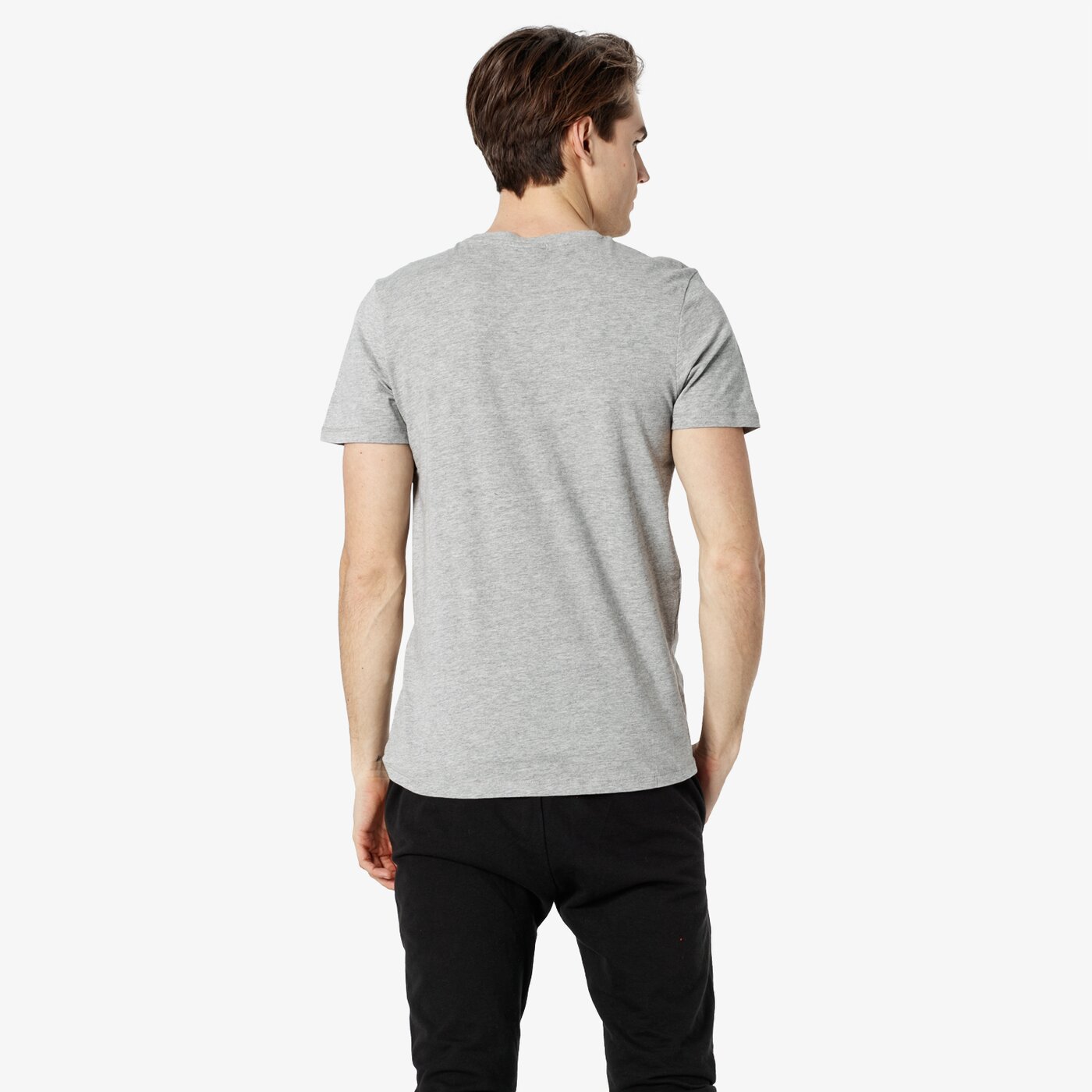 Koszulka męska UMBRO T-SHIRT SS FW LARGE LOGO COTTON 65352u-263 kolor szary