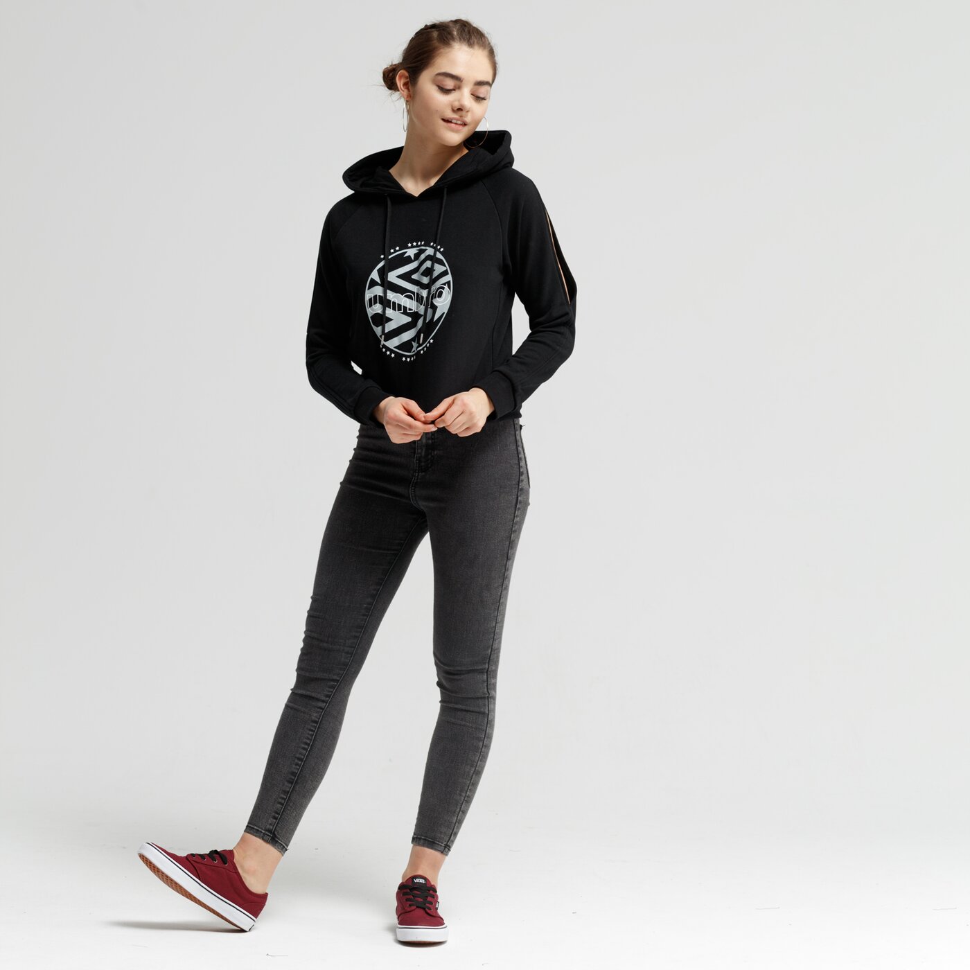 Bluza damska UMBRO BLUZA SNAZZY ul19bld10002 kolor czarny