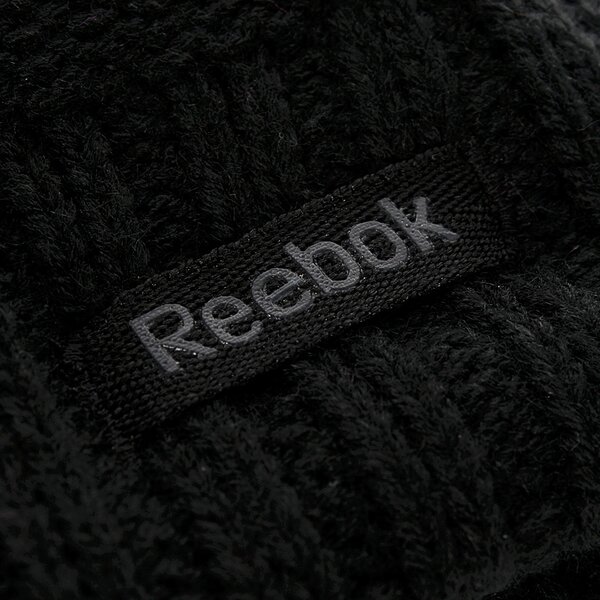 Czapka zimowa damska REEBOK CZAPKA OW DIAM BEANIE w51428 kolor czarny