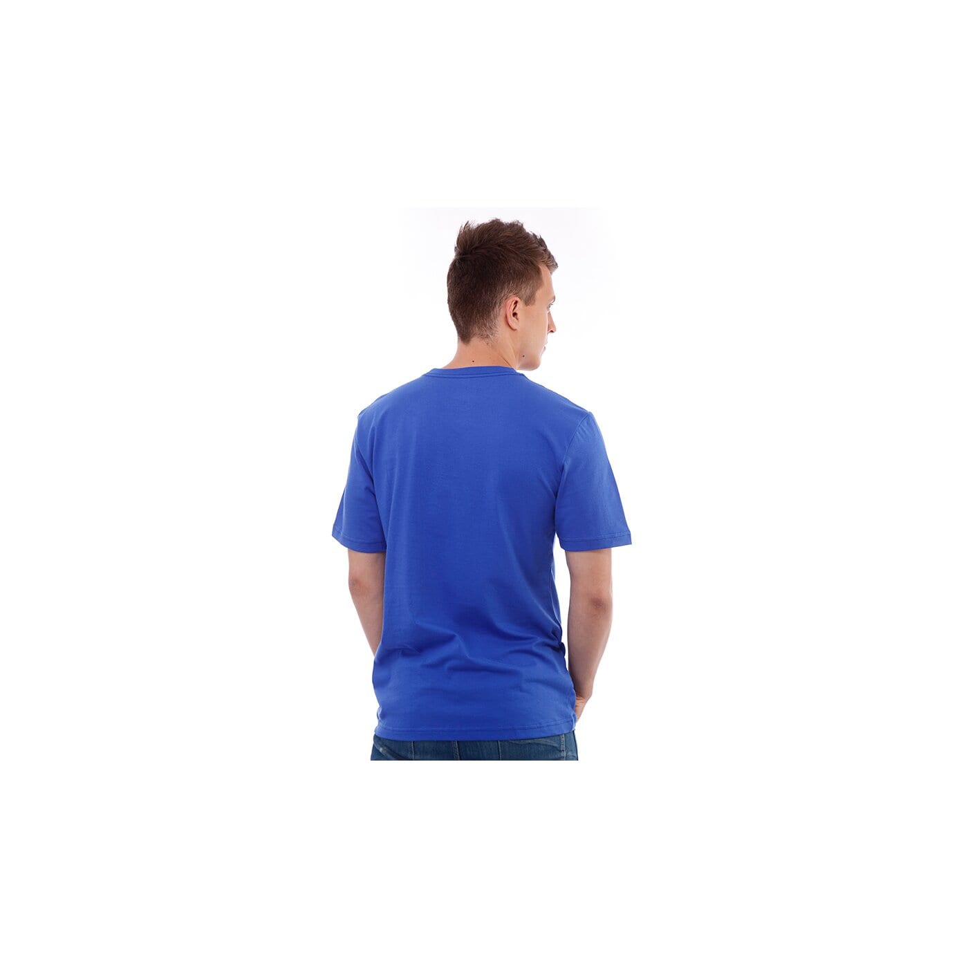 Koszulka męska NIKE T-SHIRT PEACE OUT SS TEE 534459476 kolor niebieski