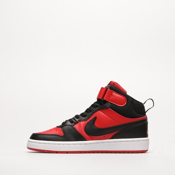 Buty dziecięce NIKE COURT BOROUGH MID 2 cd7782-602 kolor czerwony