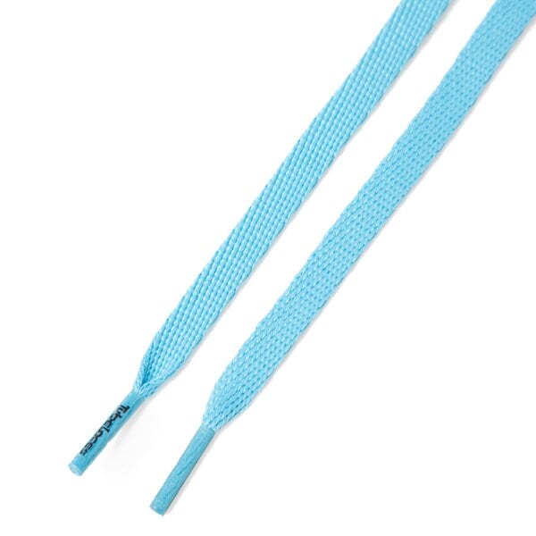  TUBE LACES SZNURÓWKI SILVER FLAT 1015303 kolor niebieski