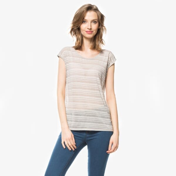 Koszulka damska LOTTO T-SHIRT QUESTA lo16tsd31002 kolor szary