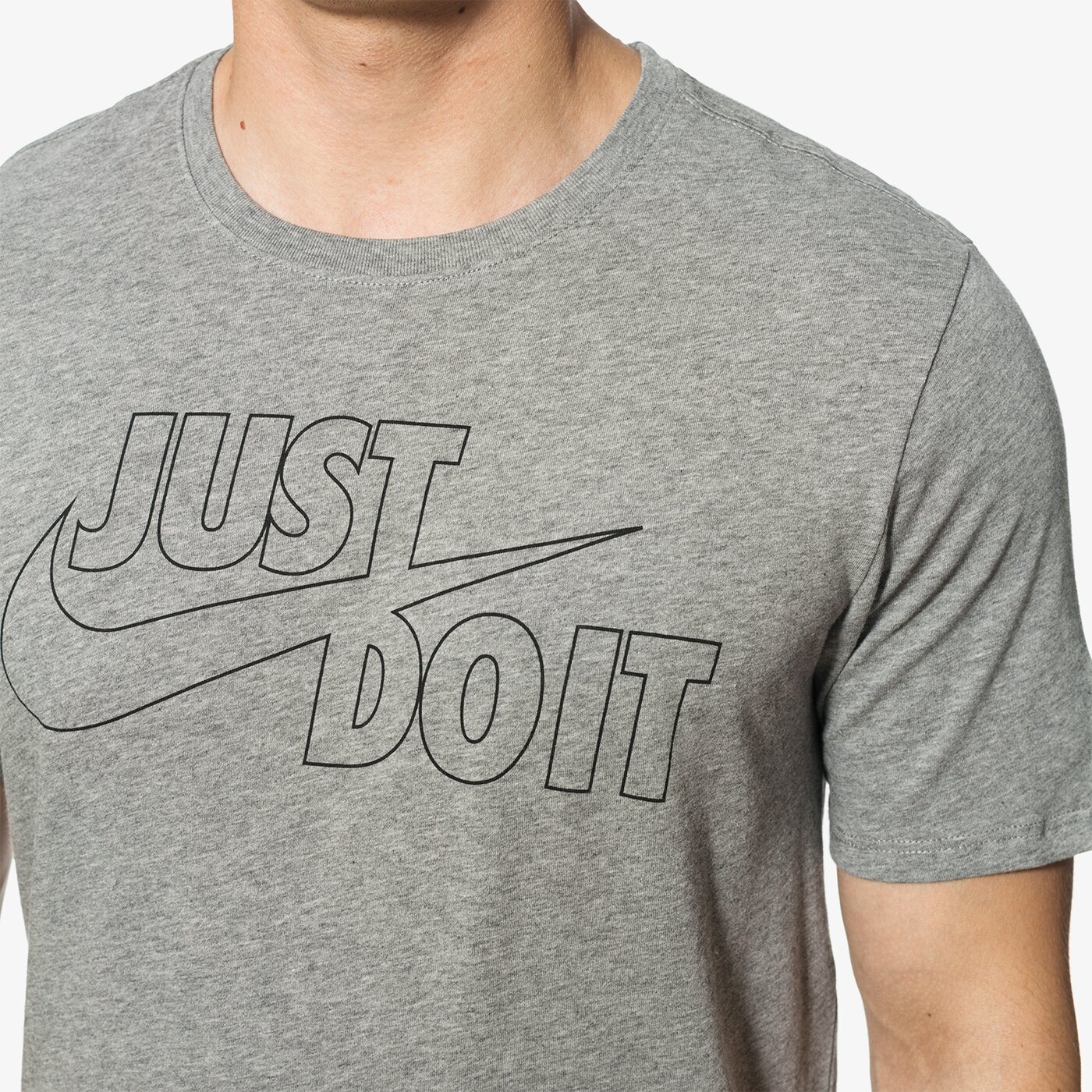 Koszulka męska NIKE T-SHIRT SS M NSW JDI+ 2 917104-091 kolor szary
