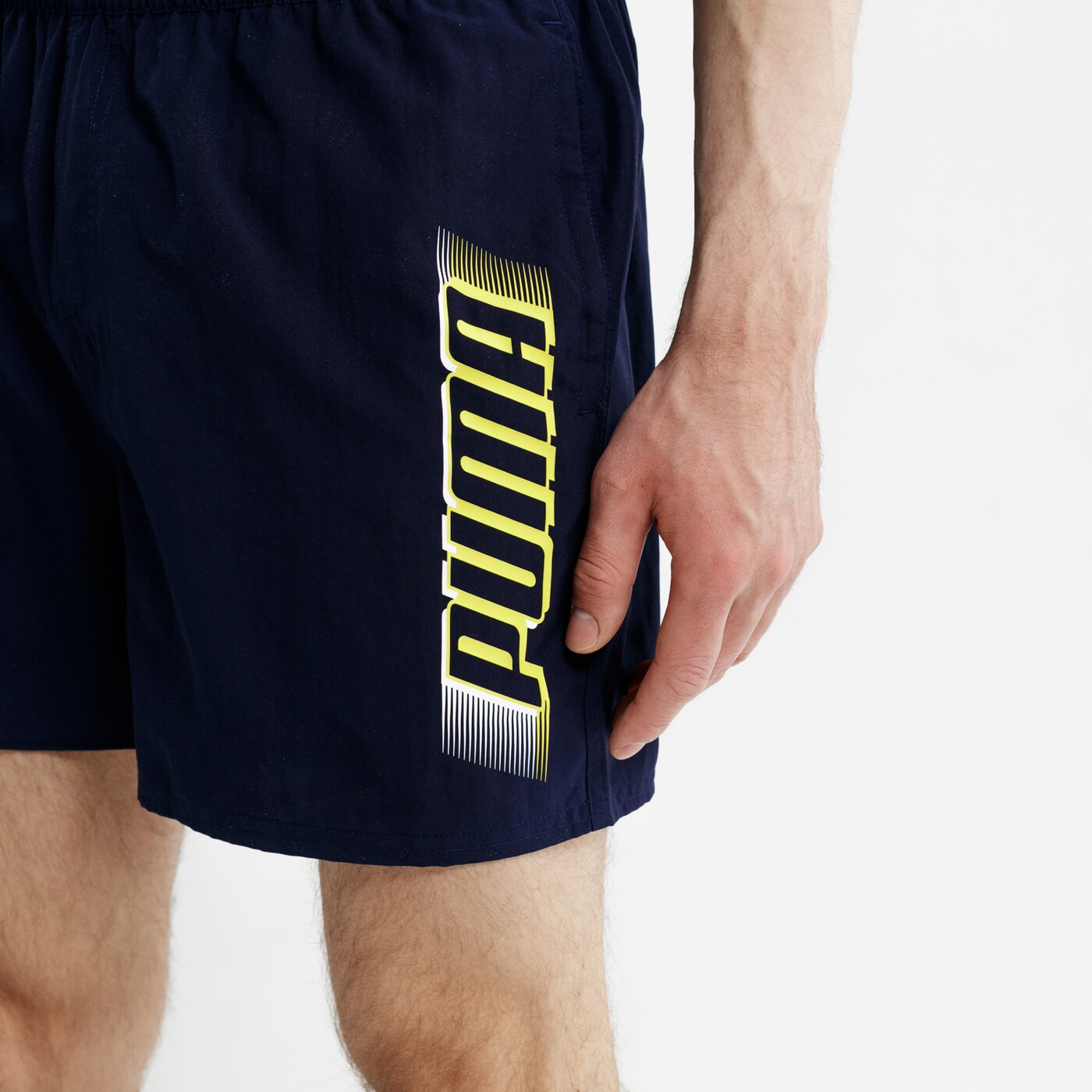 Spodenki męskie PUMA SZORTY ESS+ SUMMER 84372706 kolor granatowy