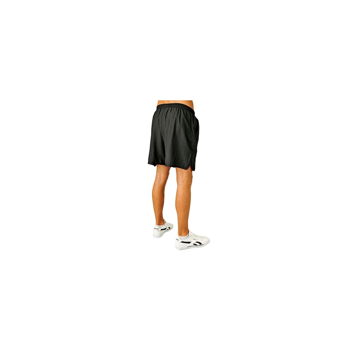 Spodenki męskie UMBRO SZORTY FW STOWE WOVEN SHORTS BLACK 697764060 