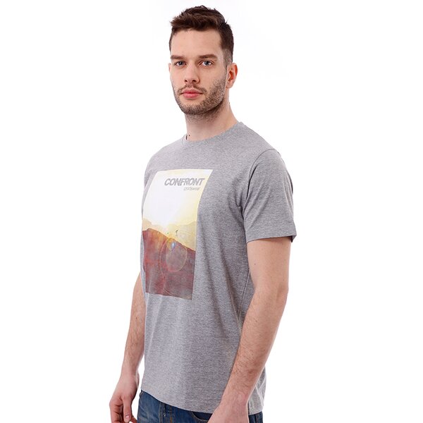 Koszulka męska CONFRONT T-SHIRT GIORGIO cf13tsm05052 kolor szary