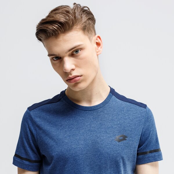 Koszulka męska LOTTO T-SHIRT DINAMICO II MEL CO 212991-5ps kolor granatowy