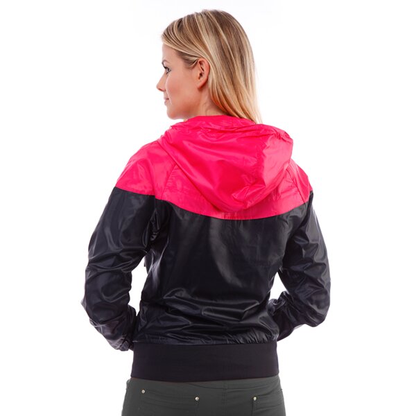 Kurtka przejściowa damska NIKE KURTKA THE WINDRUNNER 341297019 kolor czarny