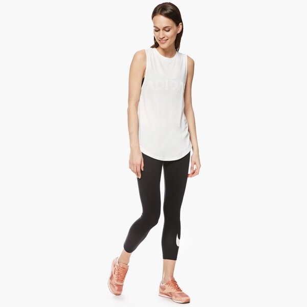 Spodnie dresowe damskie NIKE SPODNIE NSW LGGNG CLUB CROP LOGO 831117010 kolor czarny