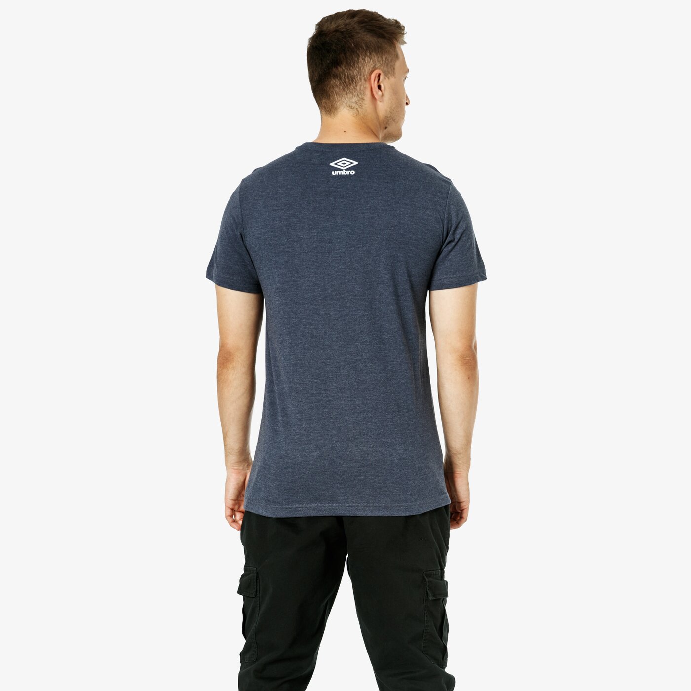 Koszulka męska UMBRO T-SHIRT SS ROBUST ul38tsm43002 kolor granatowy