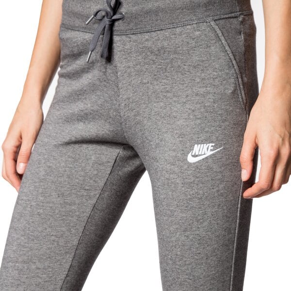 Spodnie dresowe damskie NIKE SPODNIE W NSW PANT TIGHT FLC 807364071 kolor szary