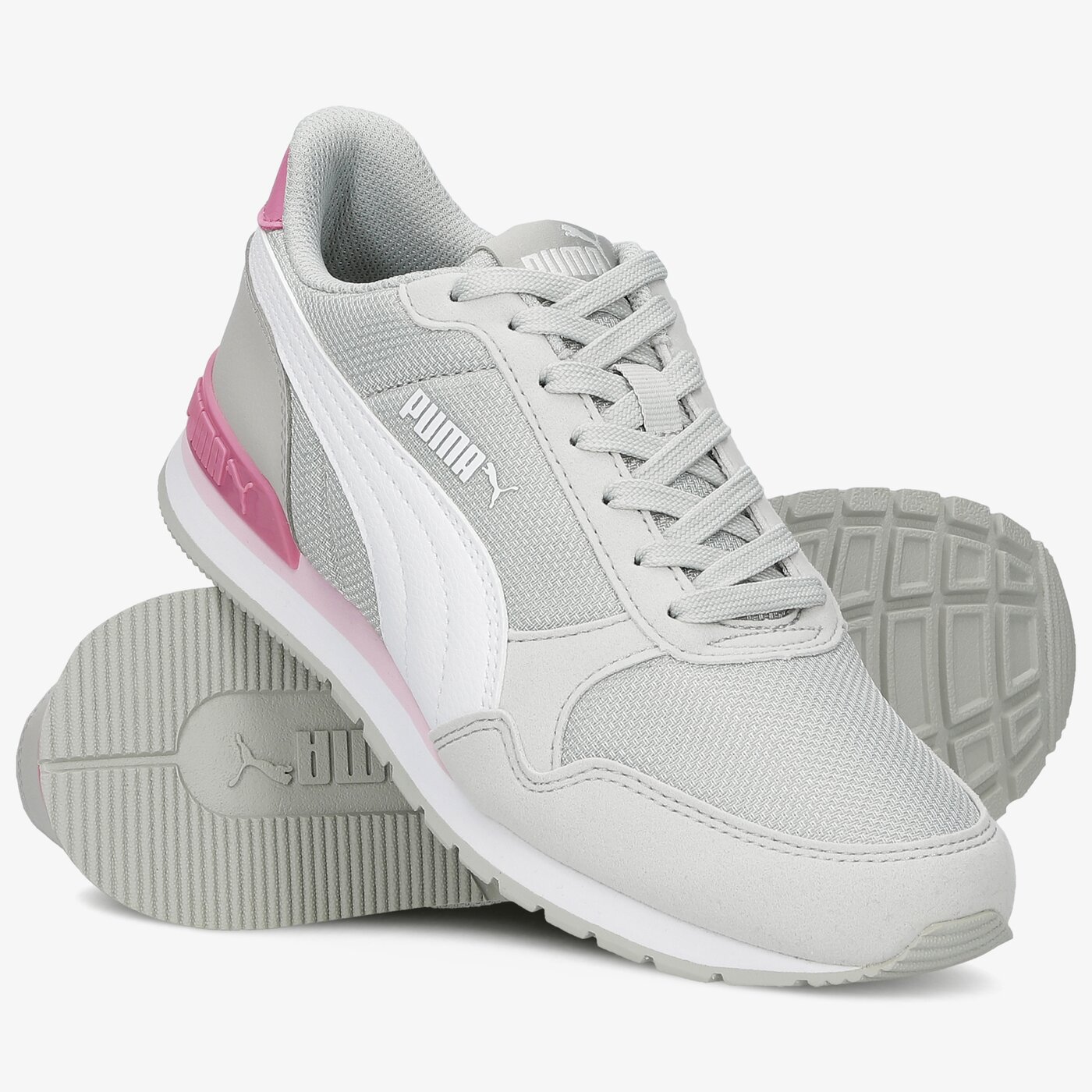 Buty dziecięce PUMA ST RUNNER V2 MESH JR 36713514 kolor szary
