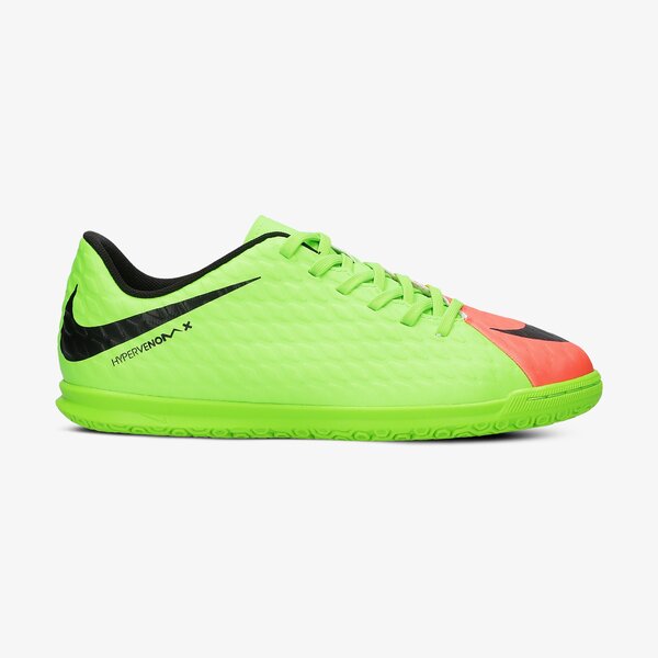 Buty piłkarskie dla dzieci NIKE JR HYPERVENOMX PH III IC 852583308 kolor zielony