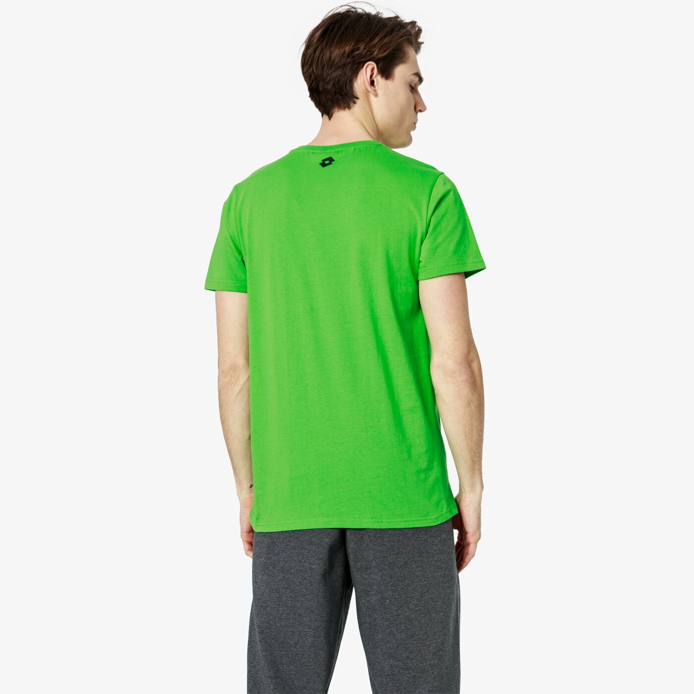 Koszulka męska LOTTO T-SHIRT SS TERNI lo19tsm67001 kolor zielony