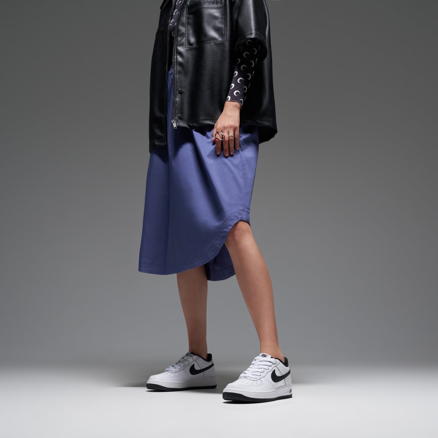 Buty dziecięce NIKE AIR FORCE 1 LV8 3 BG ib8845-100 kolor biały