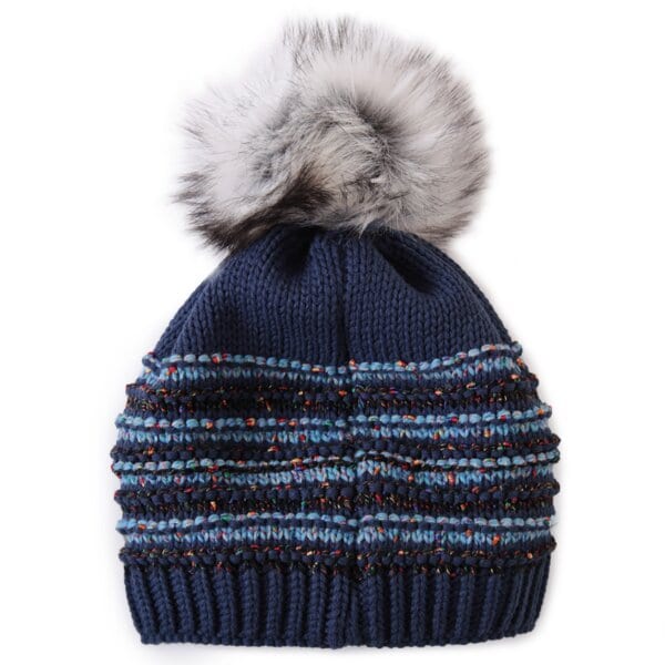 Czapka zimowa damska CONFRONT CZAPKA ZIMOWA INLAND BLUE 485 p04inland485uni kolor niebieski