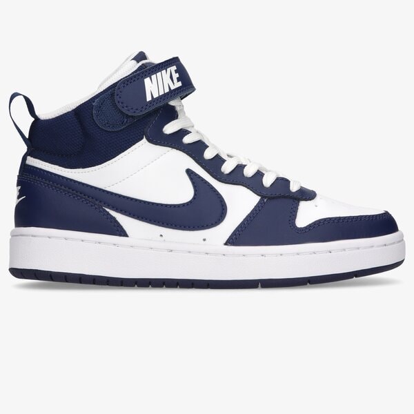 Buty dziecięce NIKE COURT BOROUGH MID 2 cd7782-107 kolor biały