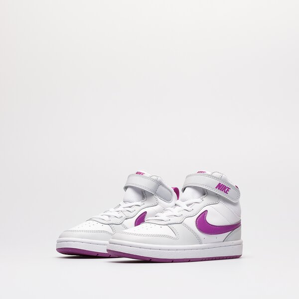 Buty dziecięce NIKE COURT BOROUGH MID 2 cd7783-009 kolor biały