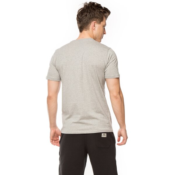 Koszulka męska UMBRO T-SHIRT LRG LOGO CTN TEE 62282u2bn kolor szary