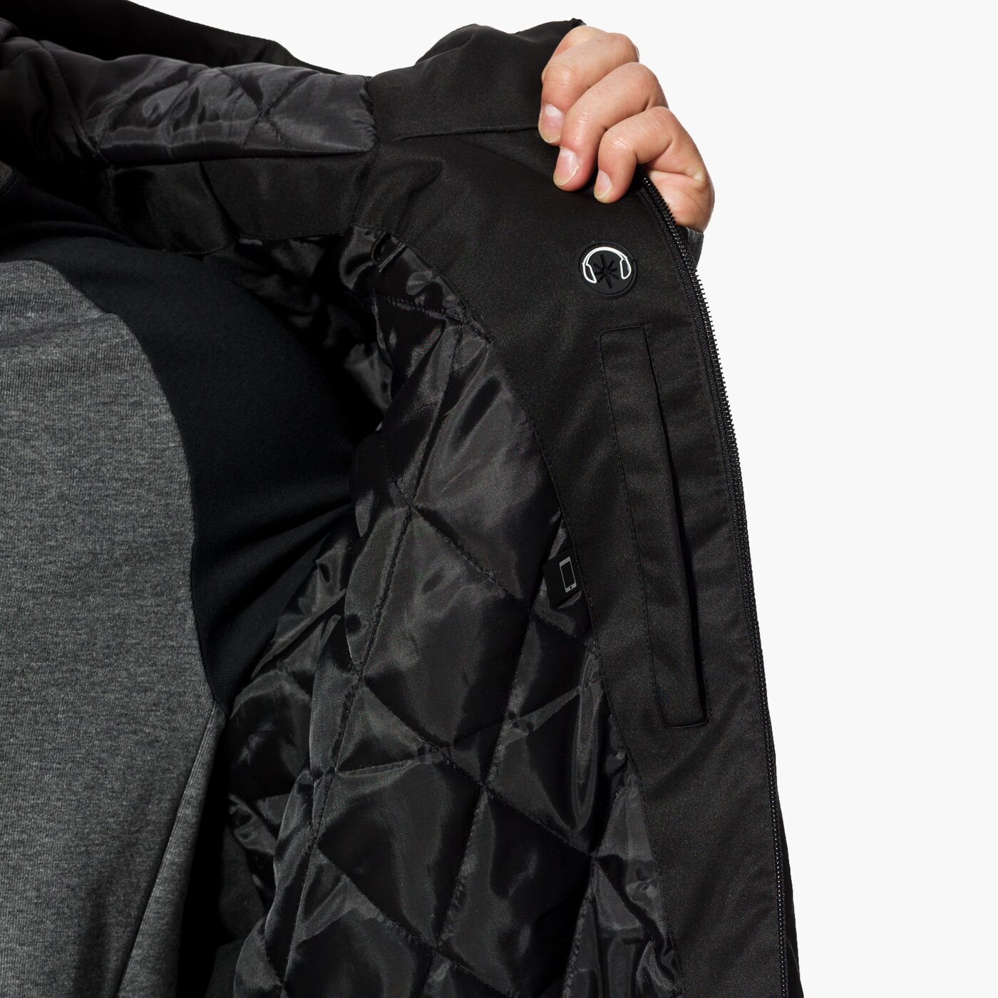 Kurtka zimowa męska FEEWEAR KURTKA FREEZE fw37kum44002 kolor szary