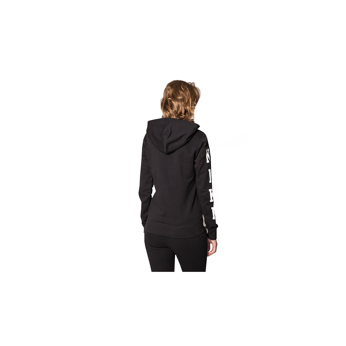 Bluza damska NIKE BLUZA CLUB FZ HOODY- GRAPHIC1 725836010 kolor czarny