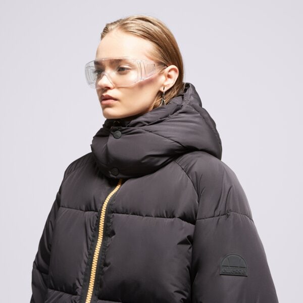 Kurtka zimowa damska ELLESSE KURTKA PUCHOWA EDGWARE PADDED JACKET BLK srt19262011 kolor czarny