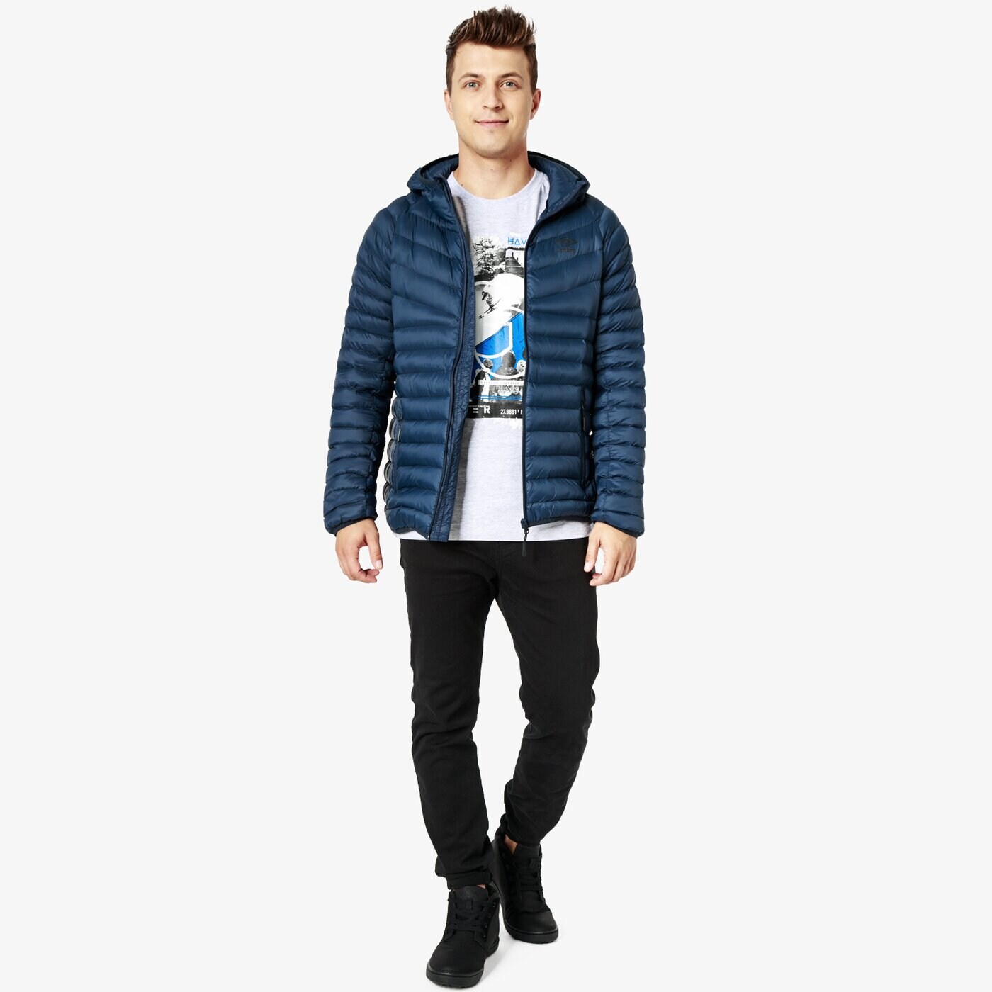 Koszulka męska FEEWEAR T-SHIRT SS WHITEOUT fw38tsm21001 kolor biały