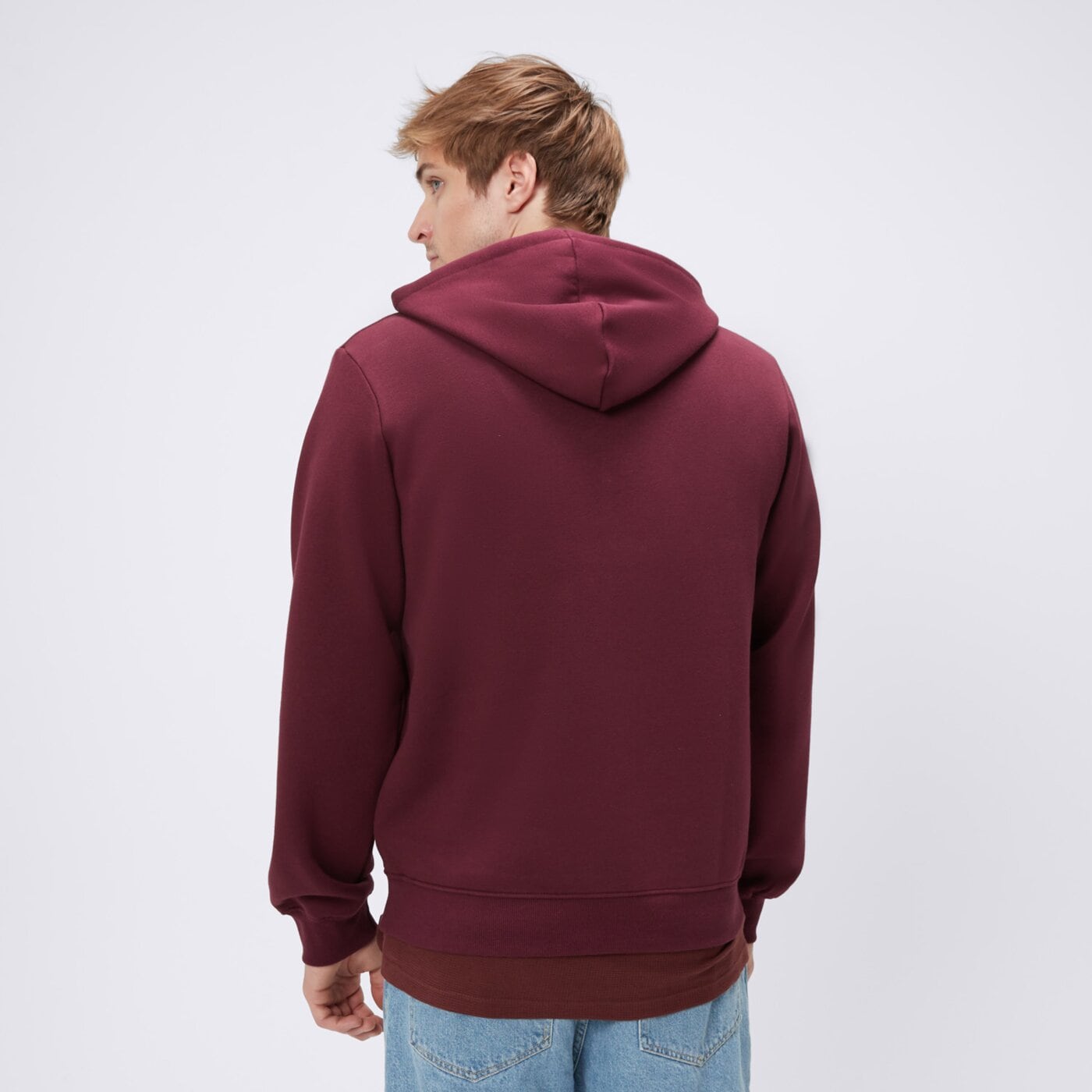 Bluza męska REEBOK BLUZA Z KAPTUREM RANDY rk25110mgm100050 kolor bordowy