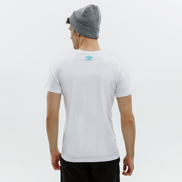 Koszulka męska UMBRO T-SHIRT DIONE ul321tsm12001 kolor biały