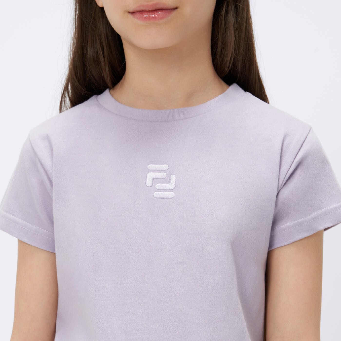 Koszulka dziecięca FILA T-SHIRT SASKIA ss24spg100988 kolor fioletowy