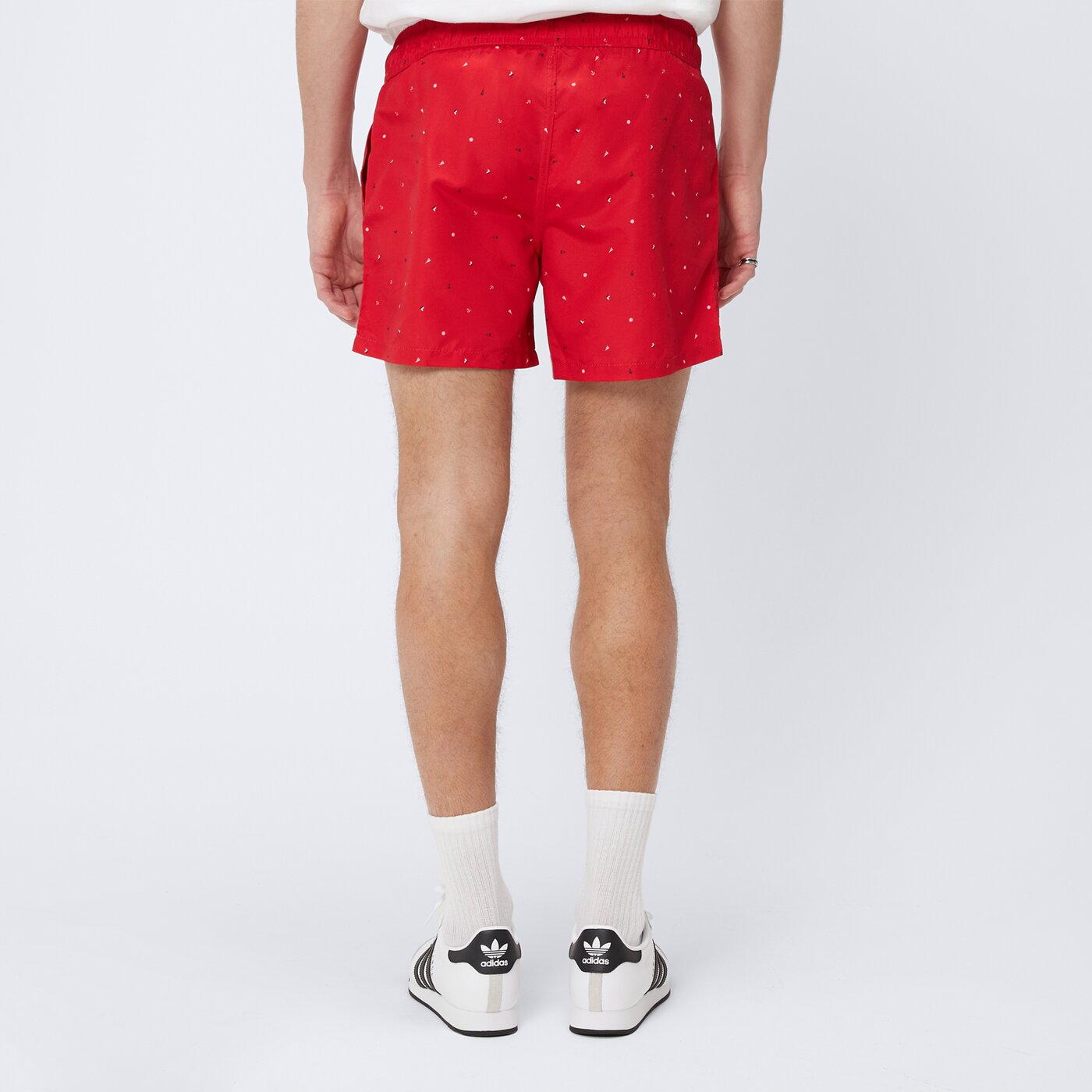 Kąpielówki męskie FILA SZORTY BENNY ss21spm894640 kolor czerwony