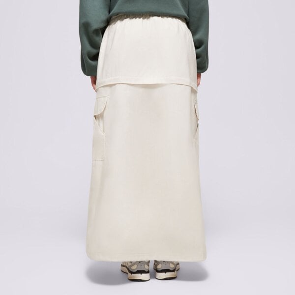 Sukienka damska NIKE SPÓDNICZKA W NSW ESSTL WVN MR CGO MDI SKT fv7503-104 kolor beżowy