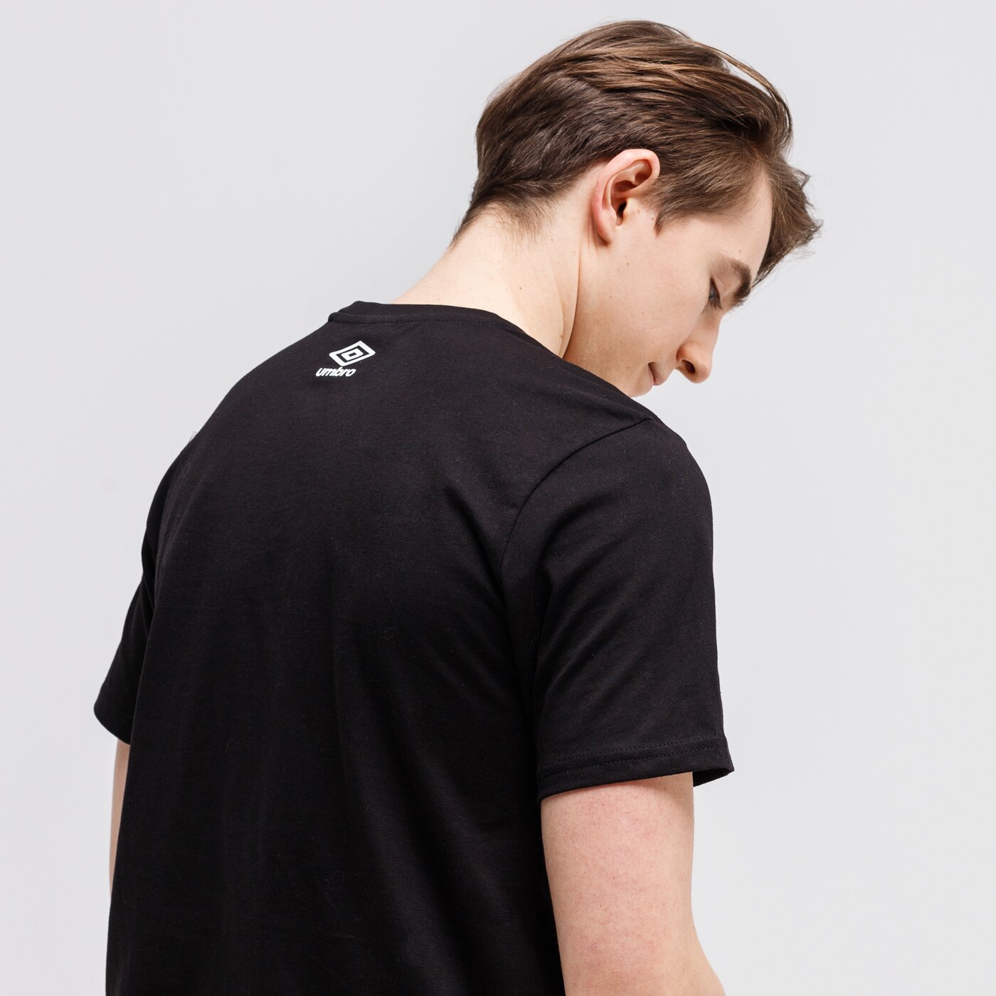 Koszulka męska UMBRO T-SHIRT HENNY ul121tsm81002 kolor czarny