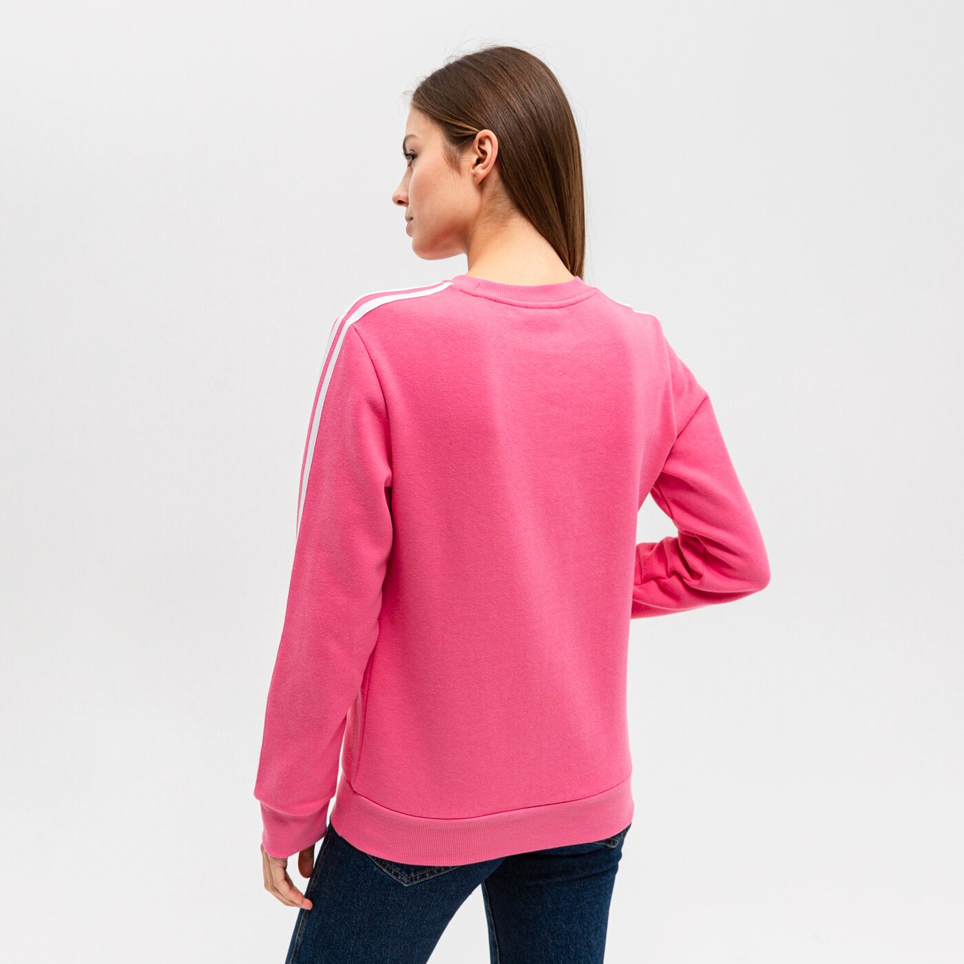 Bluza damska ADIDAS BLUZA W 3S FL SWT h10193 kolor różowy