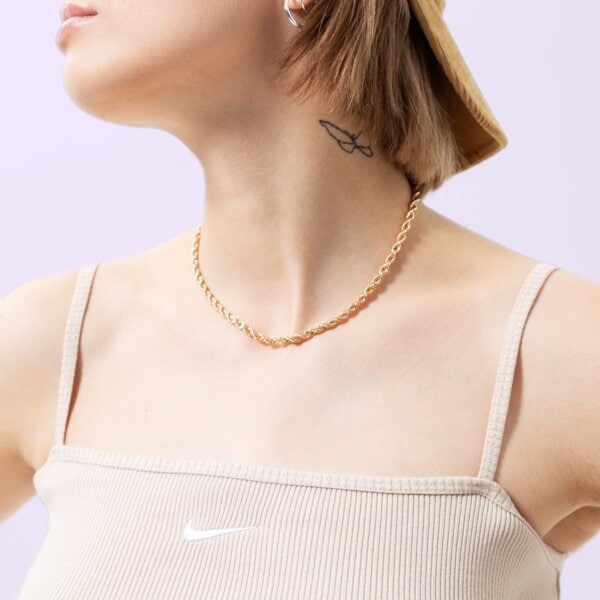 Top damski NIKE TOP dm6737-126 kolor beżowy