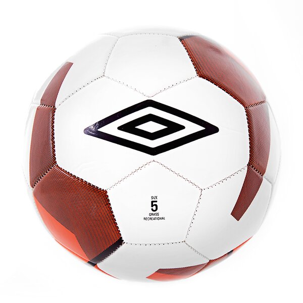 Damska piłka nożna UMBRO PILKA DECCO TRAINER BALL WHITE BLACK TRUE 25529ucii kolor biały