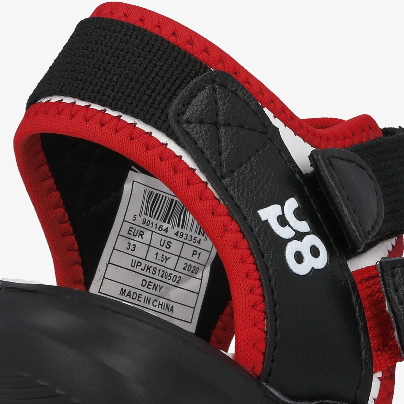 Sandały dla dzieci UP8 DENY upjks120502 kolor czerwony