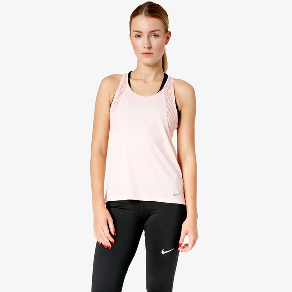 Top damski NIKE TANK RUN 890351646 kolor różowy